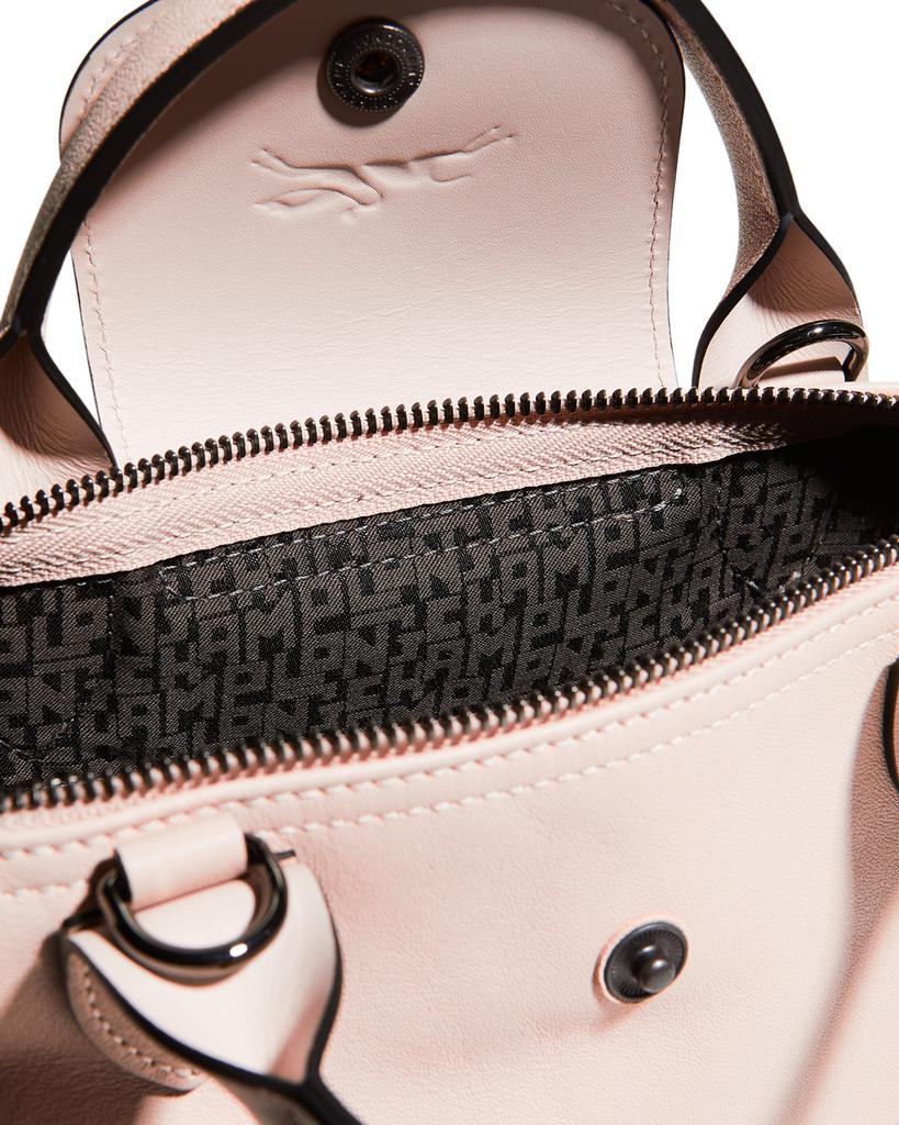 Le Pliage Cuir XS Leather Handbag with Strap商品第3张图片规格展示