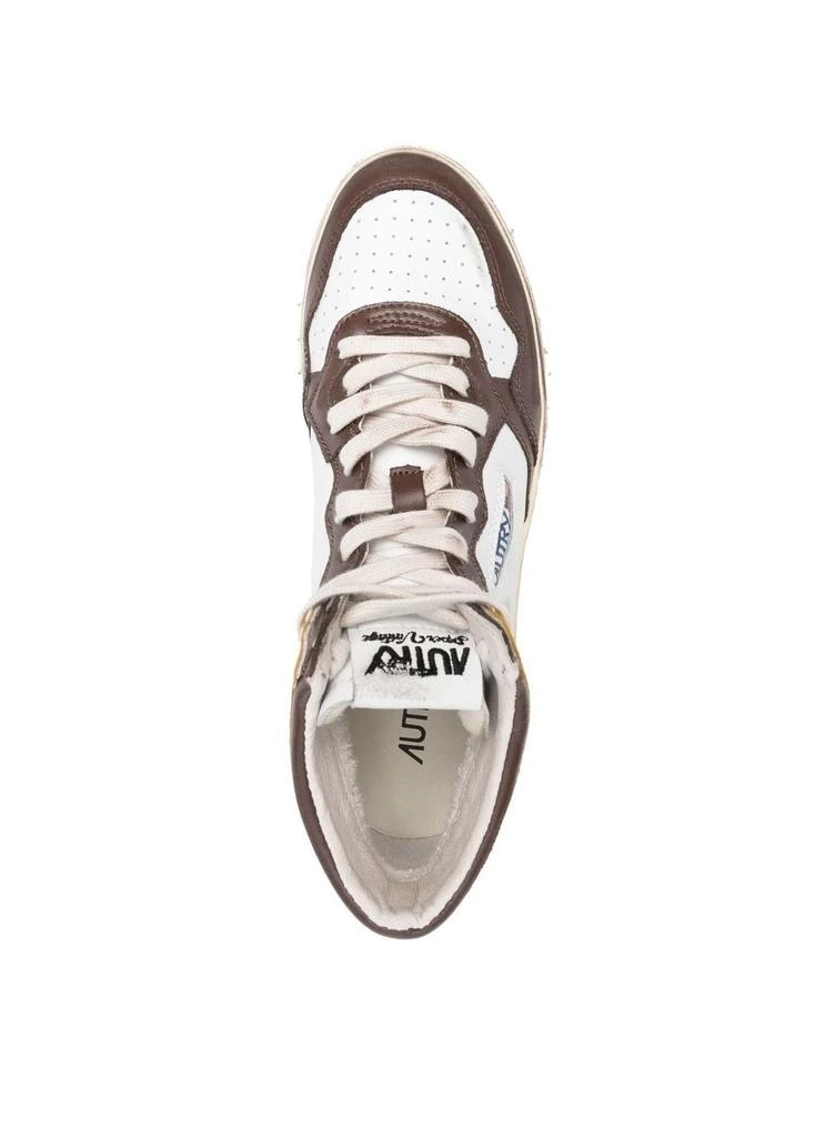 商品Autry|SUP VINT MID MAN LEAT/LEAT WHT/BRW/HON,价格¥1795,第4张图片详细描述