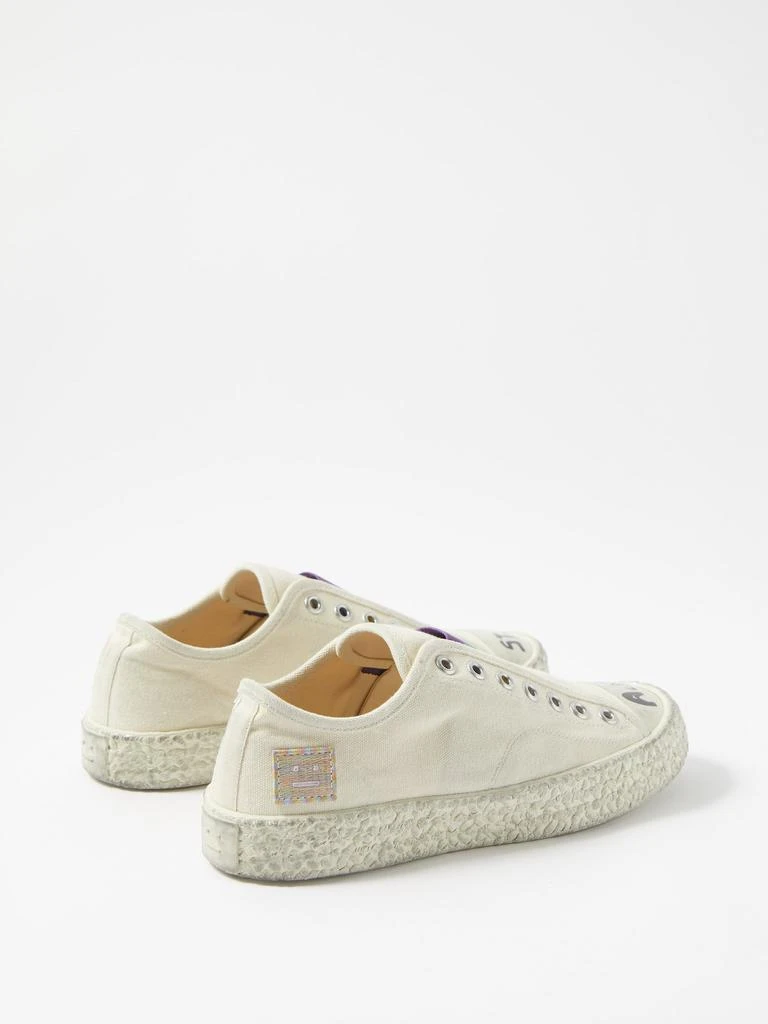 商品Acne Studios|Ballow rainbow-strap slip-on canvas trainers,价格¥1085,第5张图片详细描述