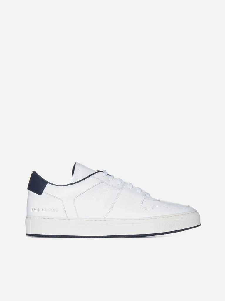 商品Common Projects|Decades Low leather sneakers,价格¥1344,第1张图片