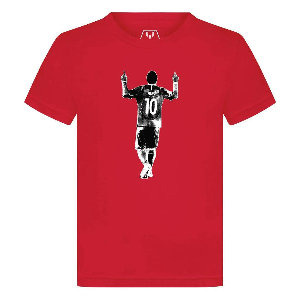 商品Printful|Messi Silhouette Kid's T-Shirt,价格¥187,第2张图片详细描述