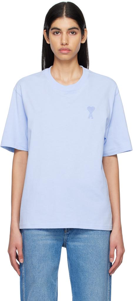 蓝色 Ami de Cœur T 恤商品第1张图片规格展示