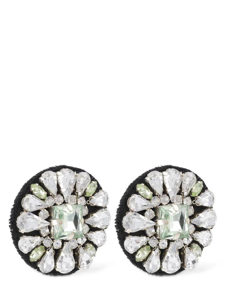 商品Moschino|Crystal Clip-on Earrings,价格¥339,第2张图片详细描述