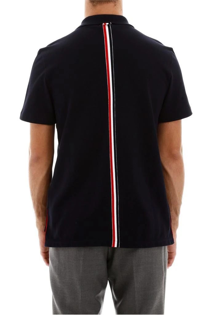 商品Thom Browne|Thom Browne RWB Striped Polo Shirt,价格¥2805-¥2813,第3张图片详细描述