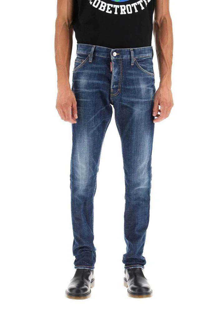 商品DSQUARED2|Dsquared2 dark clean wash cool guy jeans,价格¥2430,第2张图片详细描述