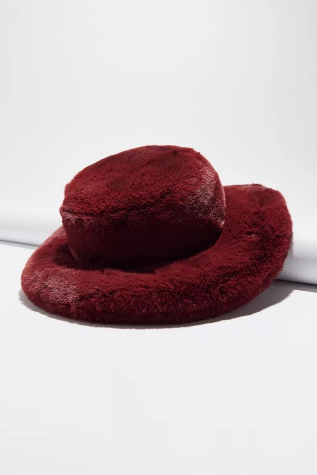 Celine Wide Faux Fur Bucket Hat商品第4张图片规格展示