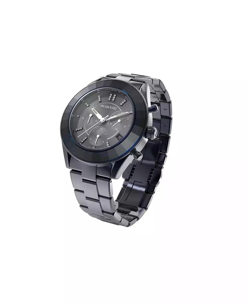 商品Swarovski|Women's Octea Lux Sport Black Physical Vapor Deposition Stainless Steel Bracelet Watch 39mm,价格¥2592,第2张图片详细描述