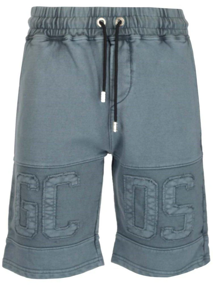 商品GCDS|GCDS Overdyed Logo Band Shorts,价格¥1584,第1张图片