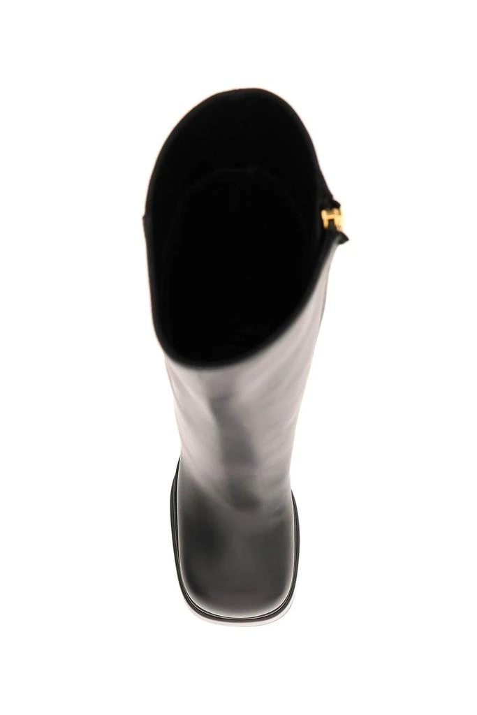 商品Versace|Versace intrico double platform ankle boots,价格¥7252,第2张图片详细描述