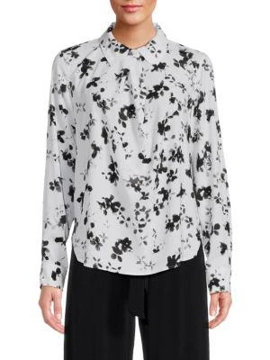 商品Calvin Klein|Floral Button Down Shirt,价格¥145,第1张图片