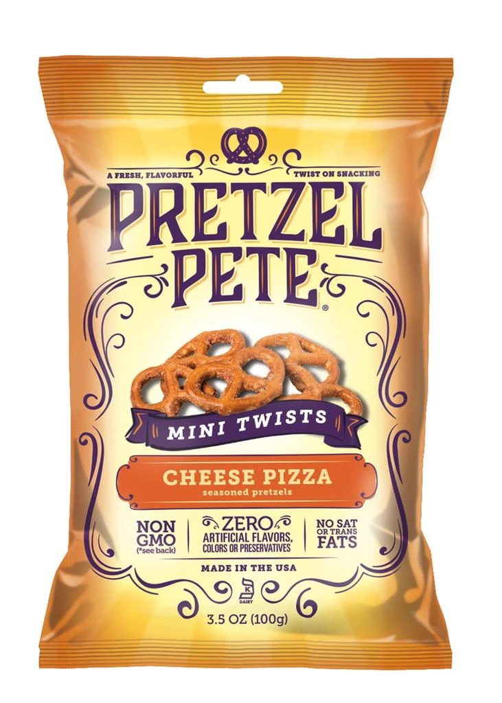 商品Pretzel Pete|Cheese Pizza Mini Twists 100g,价格¥34,第1张图片