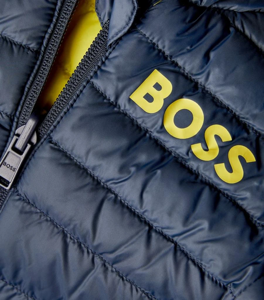 商品Hugo Boss|Reversible Puffer Gilet (6-36 Months),价格¥1151,第3张图片详细描述