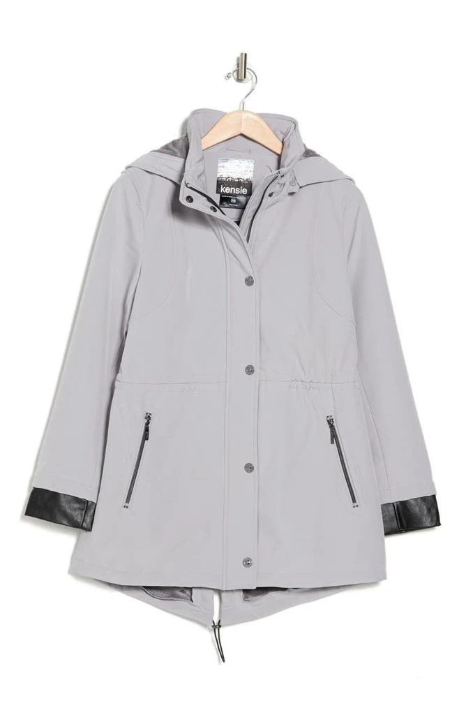 商品Kensie|4 Velboa Lined Thermo Fleece Jacket,价格¥657,第3张图片详细描述