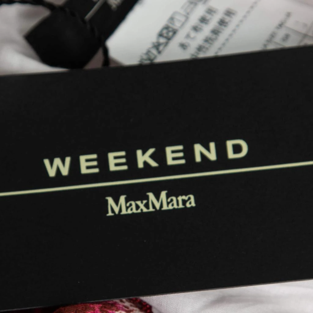 Weekend Max Mara Red Floral Printed Cotton Sleeveless Alfiere Dress S 商品