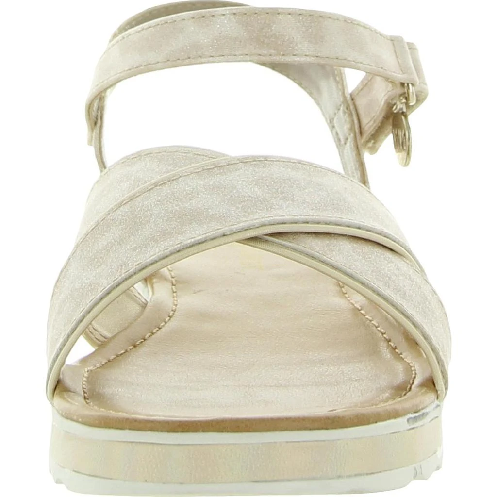 商品Nine West|Nine West Girls Stella Glitter Flats Ankle Strap,价格¥69,第3张图片详细描述