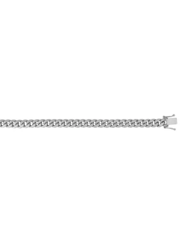 商品Saks Fifth Avenue|14K White Gold Classic Miami Cuban Chain Bracelet,价格¥22038,第1张图片