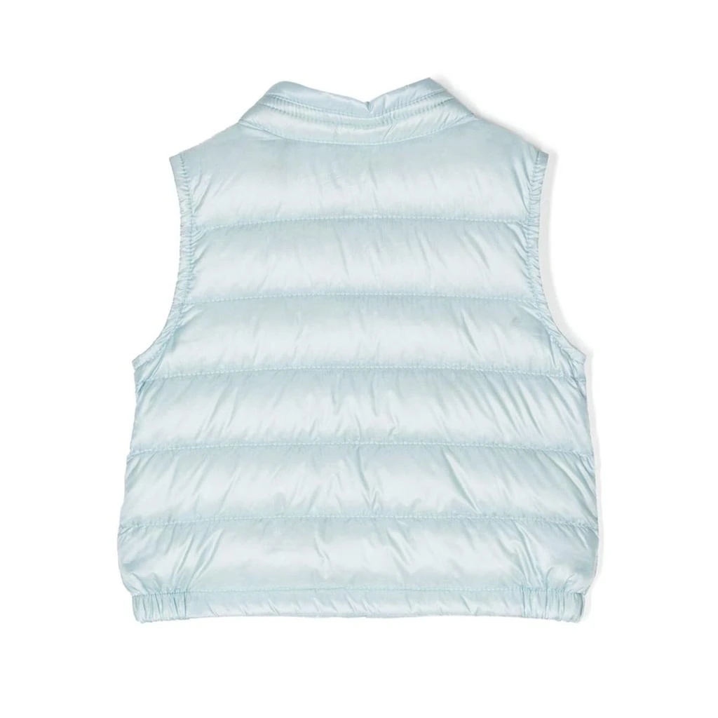 商品Moncler|Light Blue Logo Amaury Vest,价格¥2462,第1张图片