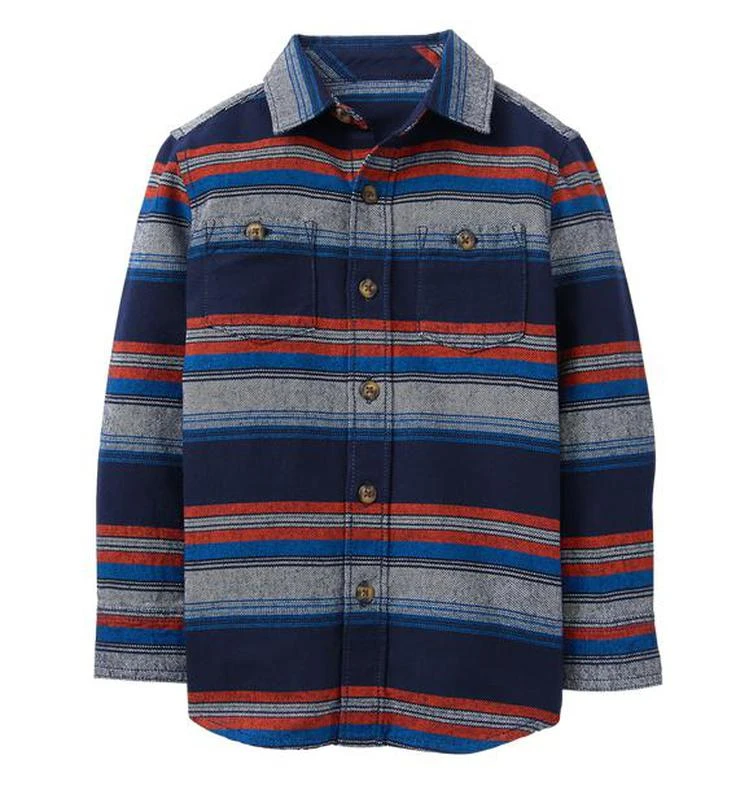 商品Gymboree|Striped Flannel Shirt,价格¥53,第1张图片