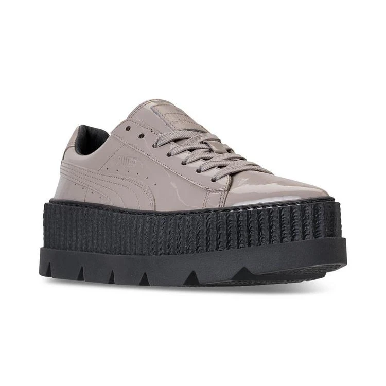 商品Puma|Women's Fenty x Rihanna Pointy Creeper Patent Casual Sneakers from Finish Line,价格¥1407,第1张图片