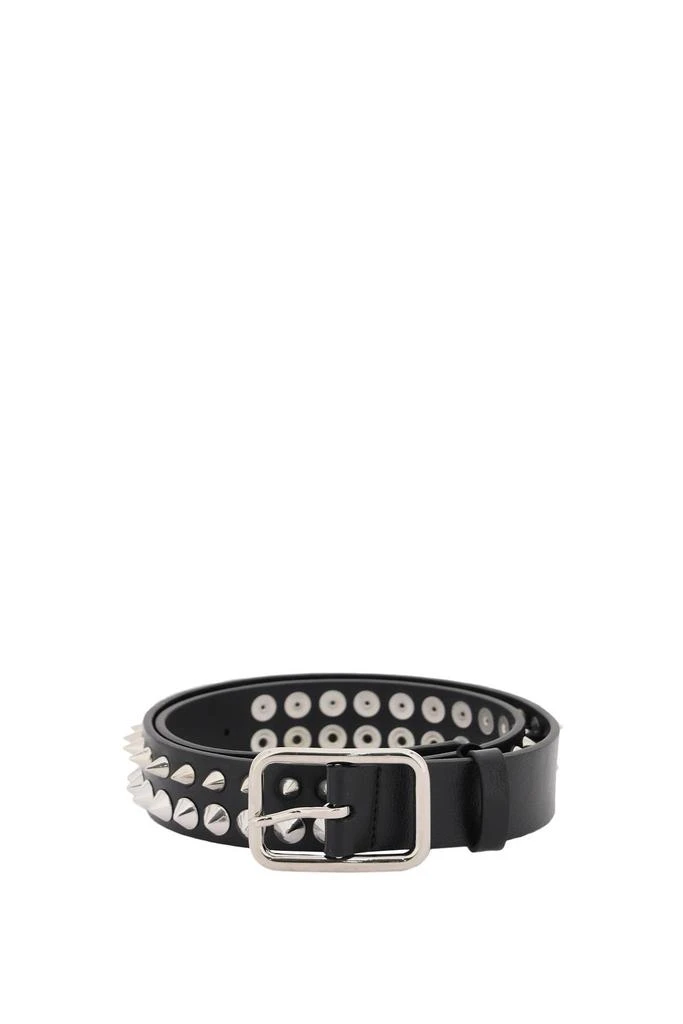 商品Alessandra Rich|leather belt with spikes,价格¥946,第1张图片