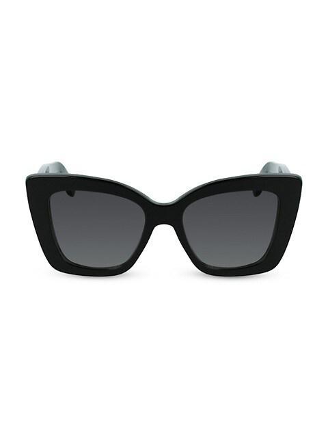 商品Salvatore Ferragamo|Gancini 52MM Butterfly Sunglasses,价格¥2455,第1张图片