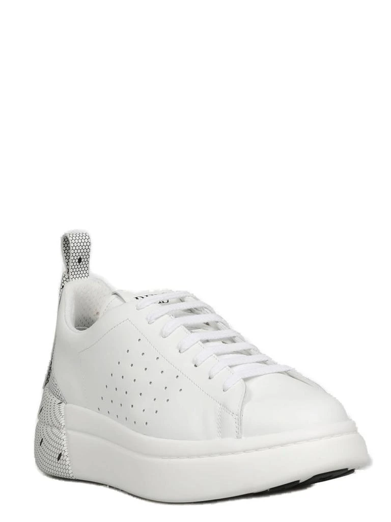 商品RED Valentino|REDValentino Bowalk Lace-Up Sneakers,价格¥3181,第2张图片详细描述