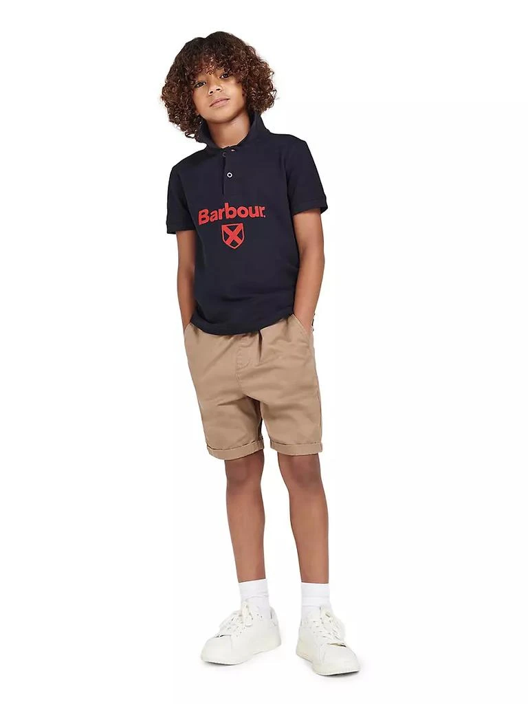 商品Barbour|Little Boy's &amp; Boy's Floyd Logo Polo Shirt,价格¥152,第5张图片详细描述
