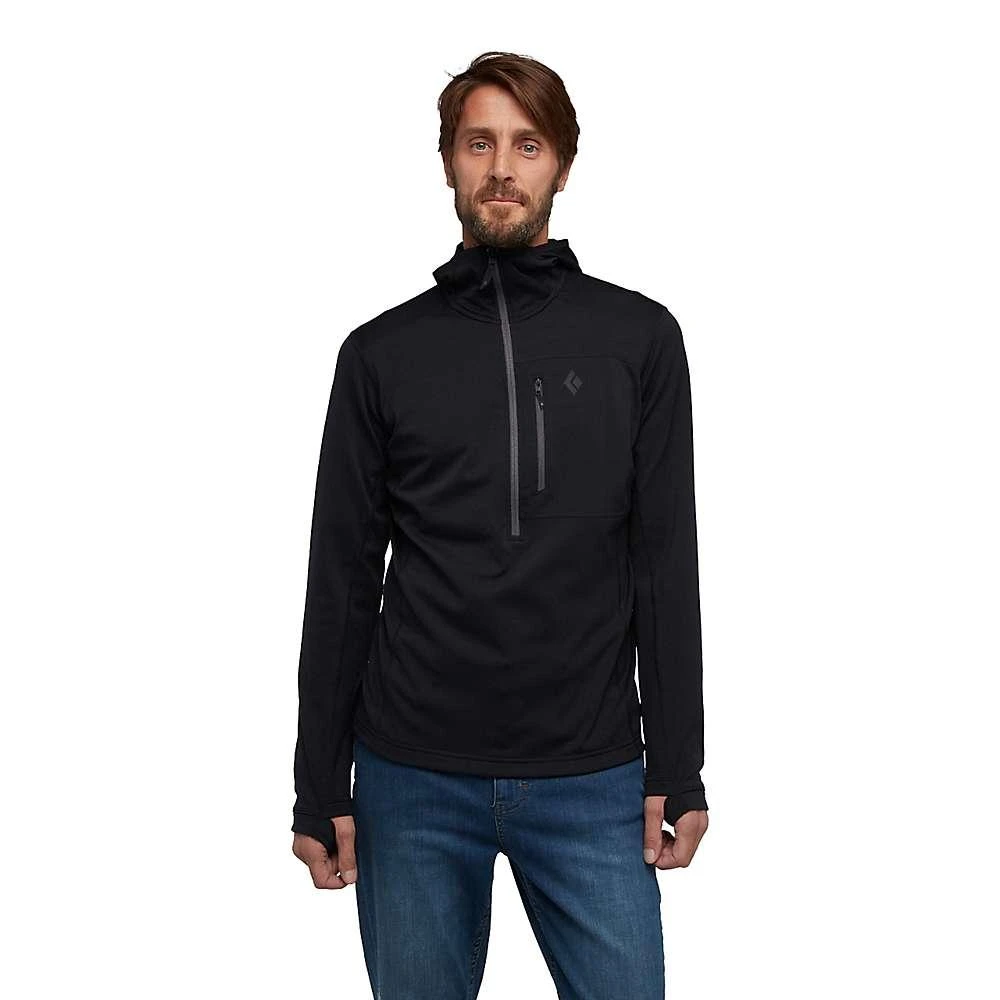 Black Diamond Men's Coefficient 1/4 Zip Fleece Hoody 商品