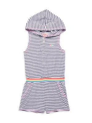商品Juicy Couture|Little Girl's Striped Romper,价格¥80,第1张图片