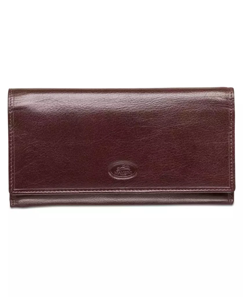 Equestrian-2 Collection RFID Secure Trifold Checkbook Wallet 商品