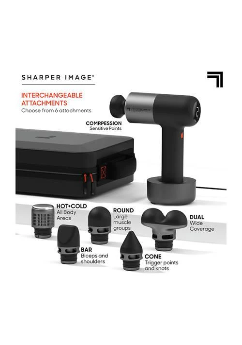 商品Sharper Image|Image Powerboost Pro Hot And Cold Percussion Massager,价格¥990,第4张图片详细描述