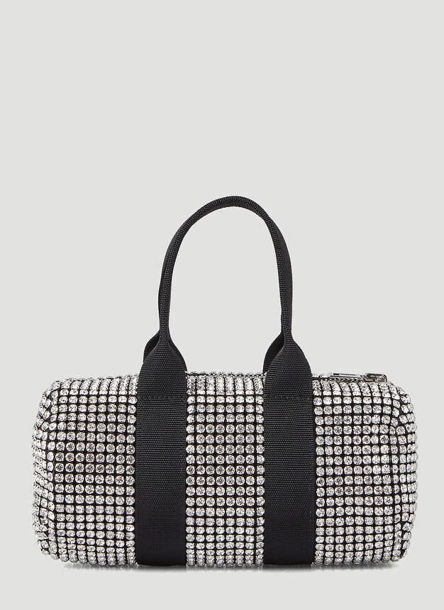 商品Alexander Wang|Cruiser Crystal Tote Bag in Silver,价格¥4142,第4张图片详细描述