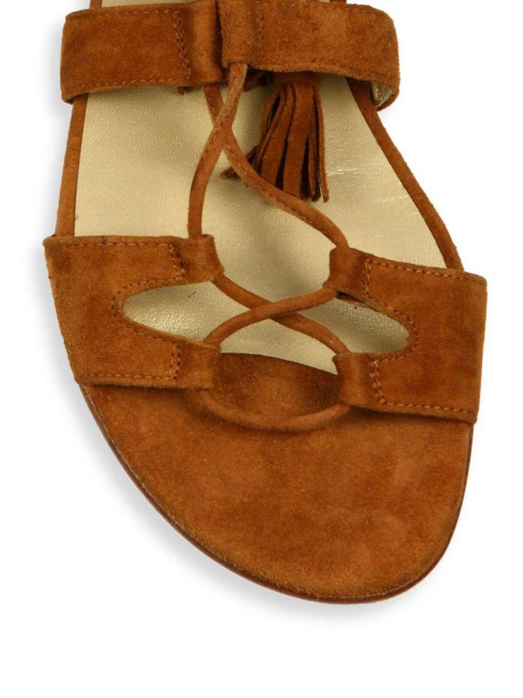 商品Stuart Weitzman|Roman Suede Flat Sandals,价格¥3336,第3张图片详细描述