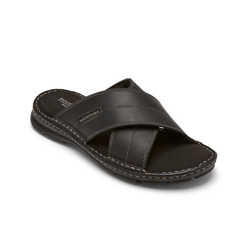 商品Rockport|Men's Darwyn Xband Sandals,价格¥406-¥464,第1张图片