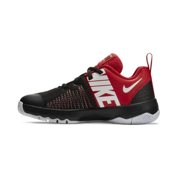 商品NIKE|Little Boys' Team Hustle Quick Basketball Sneakers from Finish Line,价格¥297,第2张图片详细描述