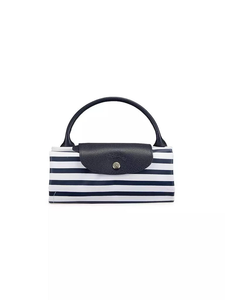 商品Longchamp|Le Pliage Striped Travel Tote Bag,价格¥1392,第4张图片详细描述