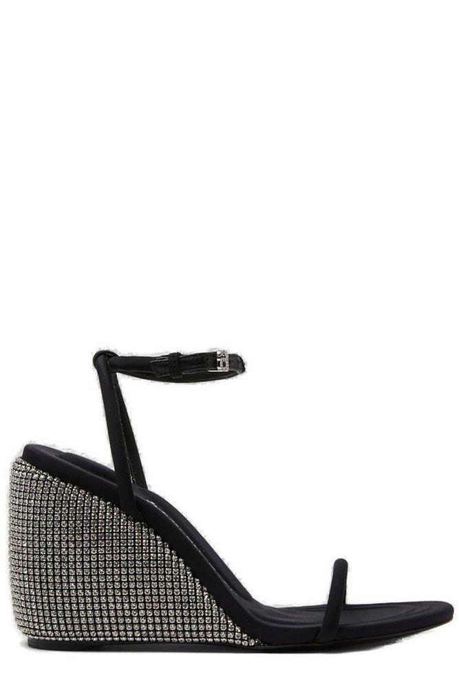 Alexander Wang Dahlia Embellished Wedge Sandals商品第1张图片规格展示