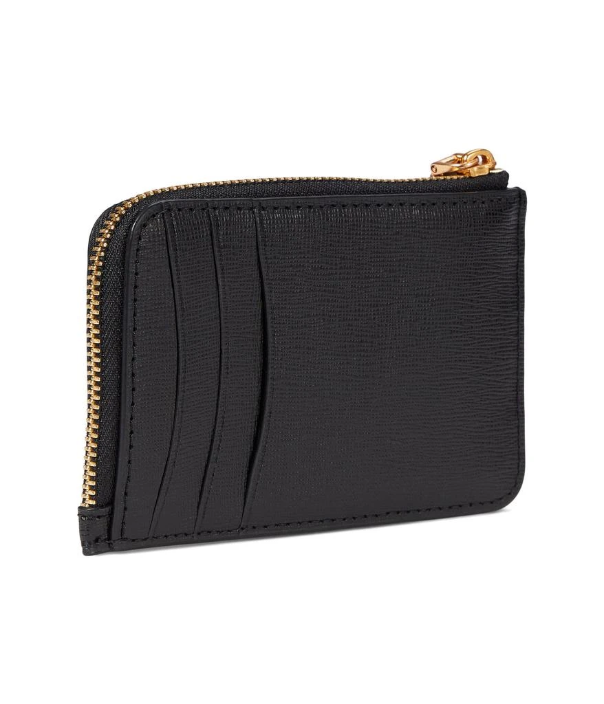 商品Kate Spade|Morgan Bow Embellished Saffiano Leather Zip Card Holder,价格¥486,第2张图片详细描述