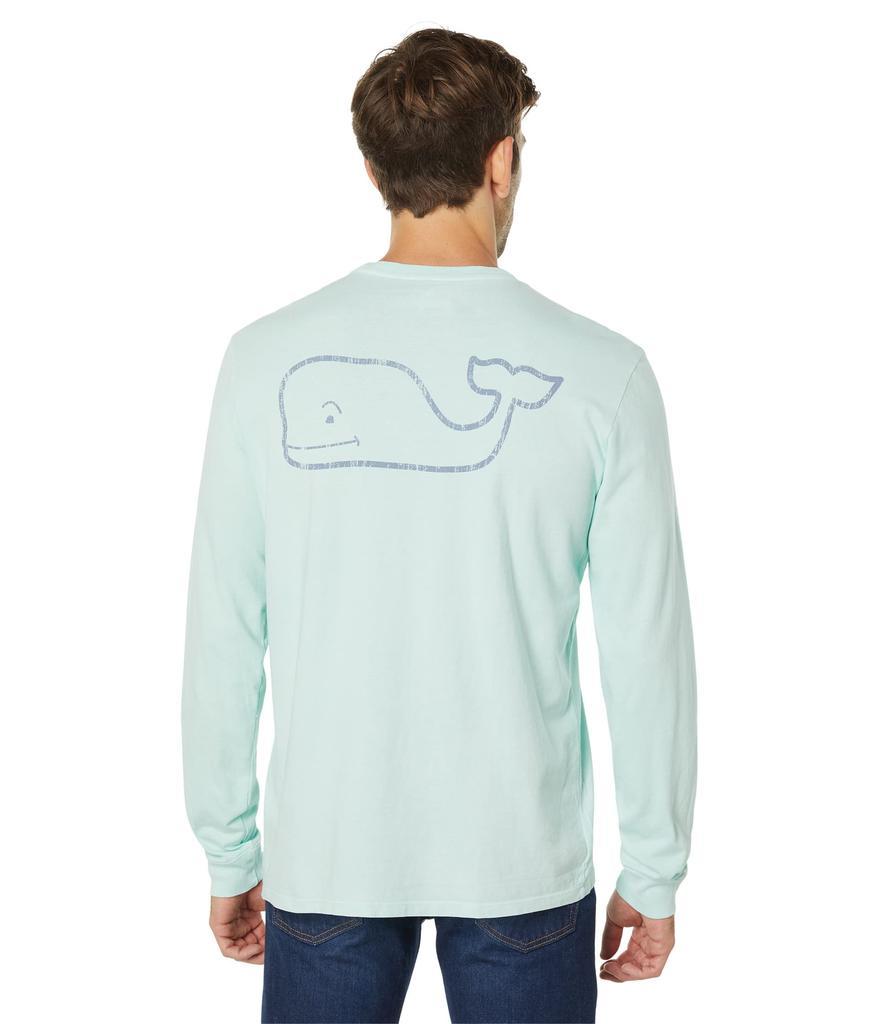 商品Vineyard Vines|Long Sleeve Vintage Whale Pocket Tee,价格¥243,第1张图片