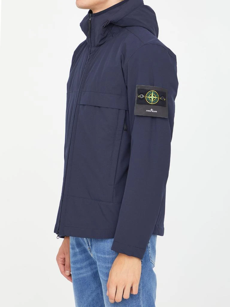 商品Stone Island|Blue neoprene jacket,价格¥5433,第2张图片详细描述