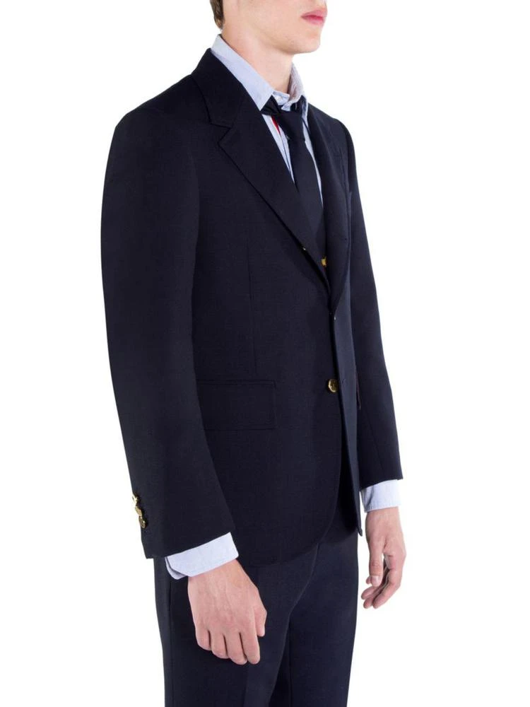 商品Thom Browne|Wide Lapel Fresco Wool Suit,价格¥13863,第3张图片详细描述