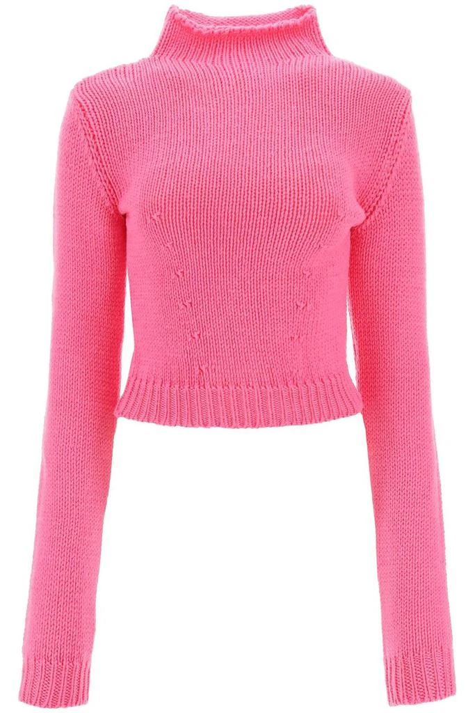 商品Marni|Marni Ribbed-Knit Long-Sleeved Jumper,价格¥2726,第1张图片