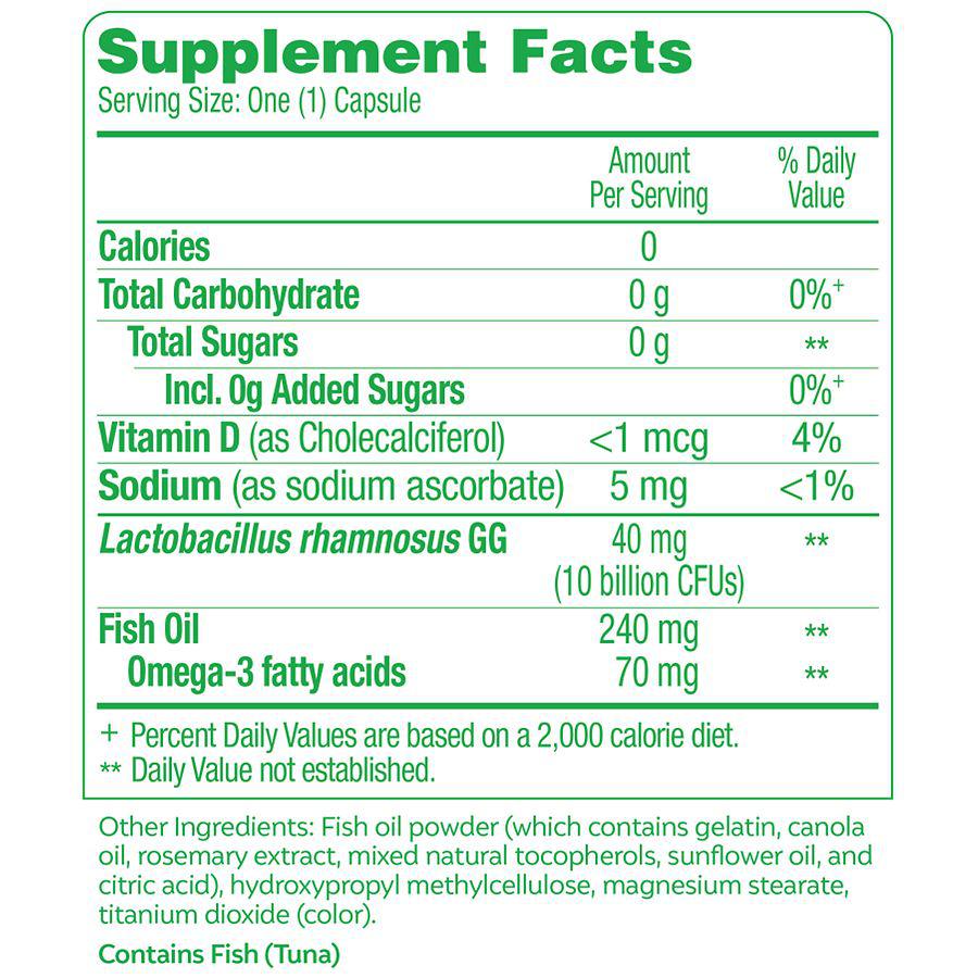 3-in-1 Complete Probiotic + Omega 3s Capsules商品第4张图片规格展示