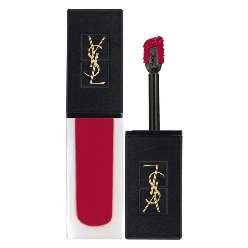 商品Yves Saint Laurent|YSL圣罗兰新款黑管丝绒哑光唇釉唇彩6ML#208,价格¥468,第1张图片