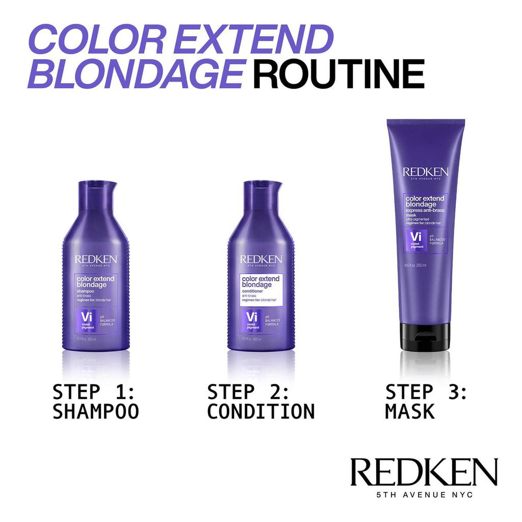 Redken Color Extend Blondage Shampoo 300ml商品第7张图片规格展示