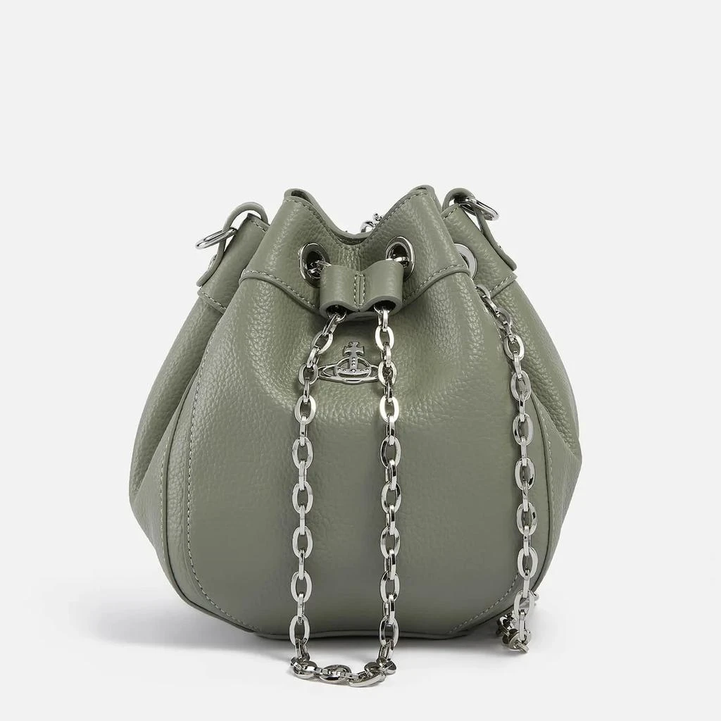 商品Vivienne Westwood|Vivienne Westwood Small Chrissy Vegan Leather Bucket Bag,价格¥2156,第1张图片