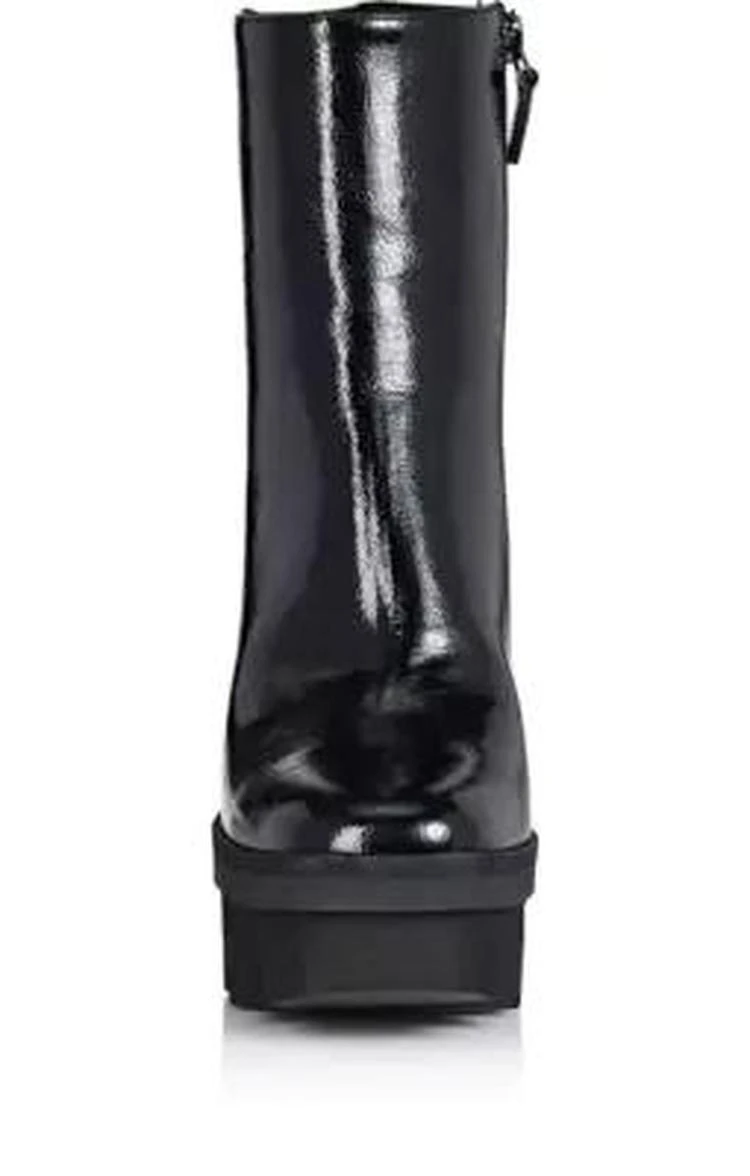 商品Stella McCartney|Faux-Patent Leather Ankle Boots,价格¥2894,第4张图片详细描述