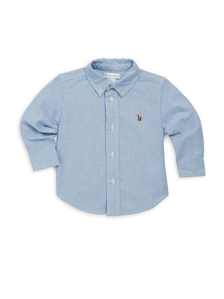 商品Ralph Lauren|Baby Boy's Cotton Oxford Sportshirt,价格¥250,第1张图片