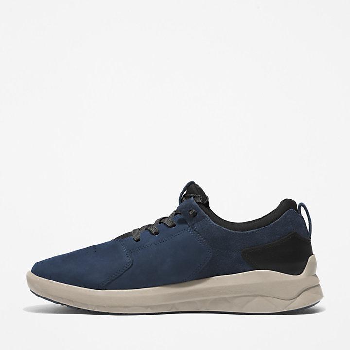 Bradstreet Ultra Leather Trainer for Men in Navy商品第6张图片规格展示