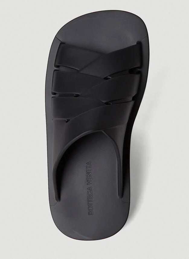 商品Bottega Veneta|Plat Sandals in Black,价格¥3785,第5张图片详细描述